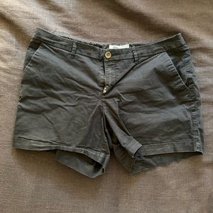 Old Navy Black Chino Shorts